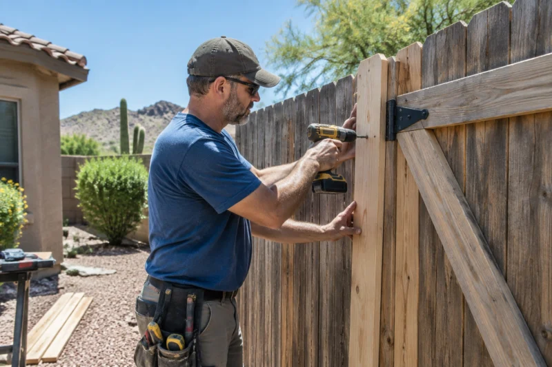 Fence and gate repair
